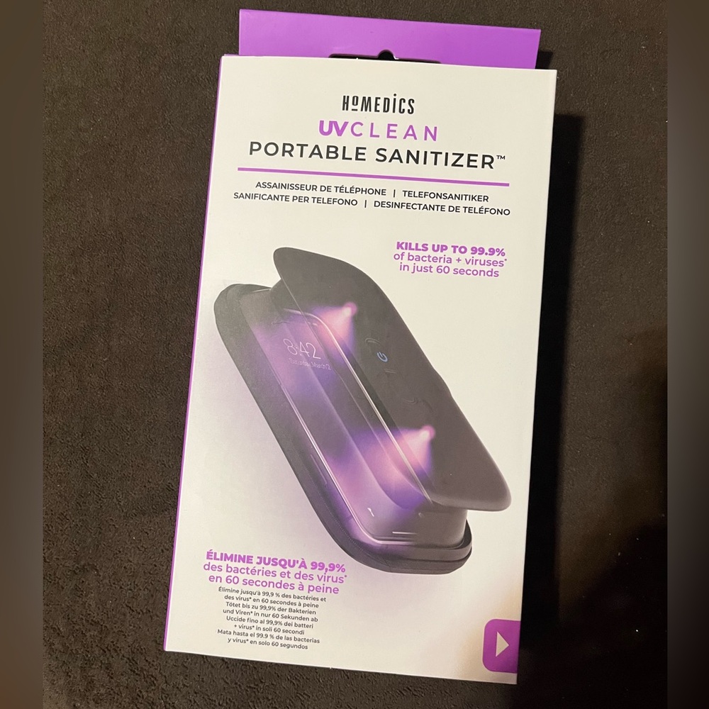 Homedics UV phone sanitizer